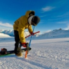 bank slalom entrainement DE ski alpin
